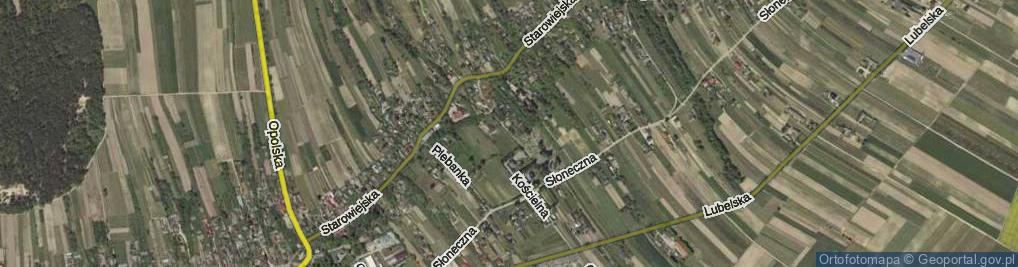 Zdjęcie satelitarne św. Wawrzyńca ul.